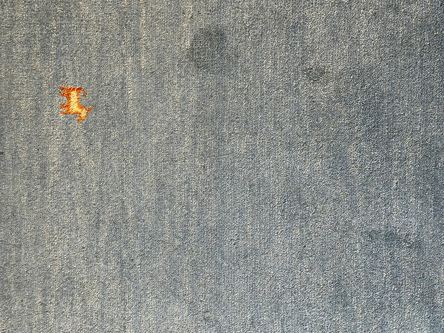 Moderner Gabbeh Teppich handgeknüpft 182x123 cm