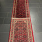 Orientteppich handgeknüpft Hamadan Läufer 395x75 cm