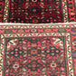Orientteppich handgeknüpft Hamadan Läufer 395x75 cm