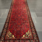 Orientteppich handgeknüpft Hamadan Läufer 400x85 cm