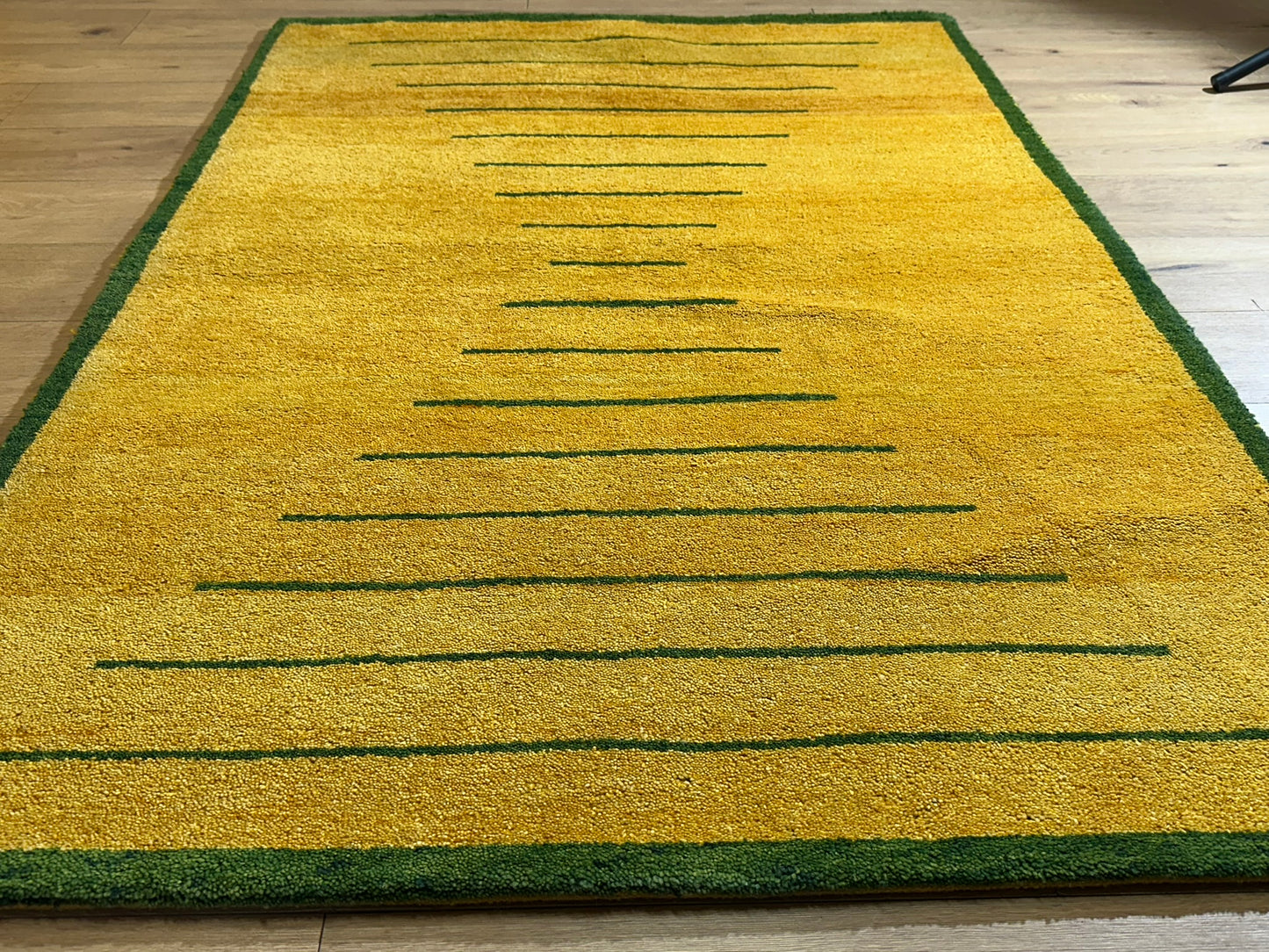 Moderner Gabbeh Teppich handgeknüpft 180x128 cm