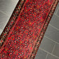 Orientteppich handgeknüpft Hamadan Läufer 400x85 cm