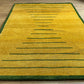 Moderner Gabbeh Teppich handgeknüpft 180x128 cm