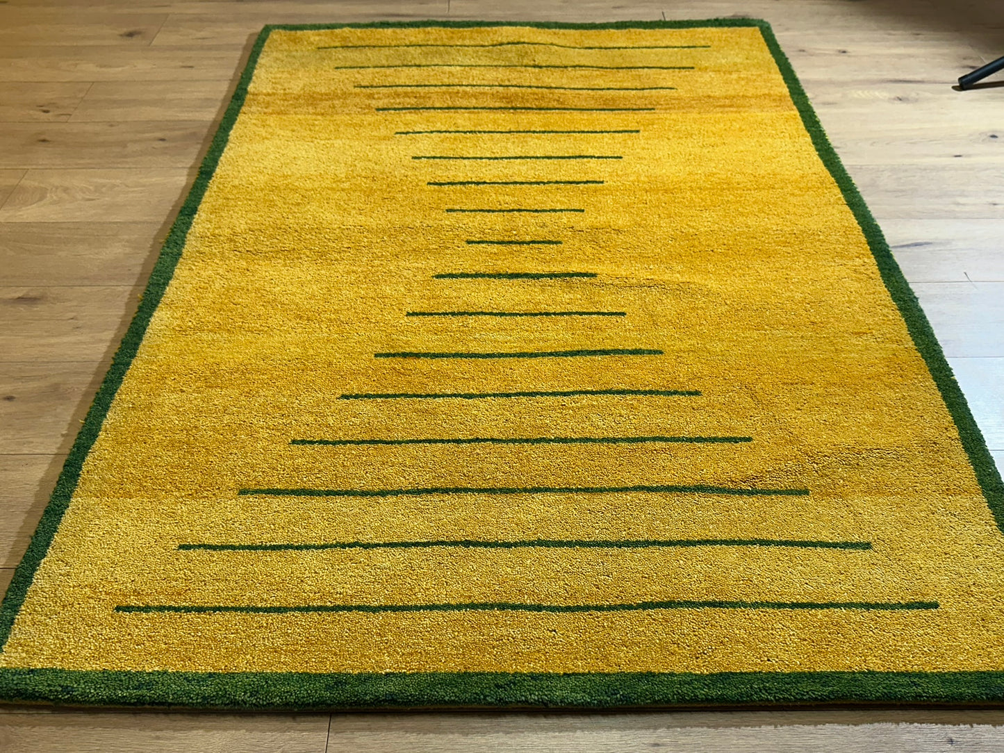 Moderner Gabbeh Teppich handgeknüpft 180x128 cm