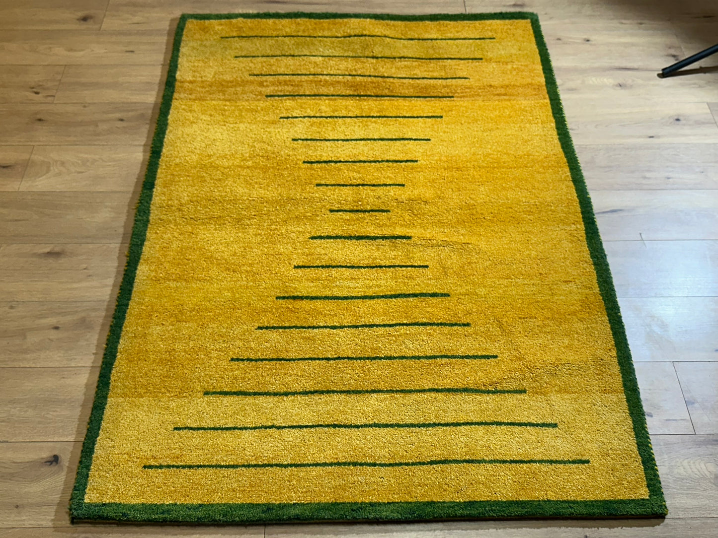 Moderner Gabbeh Teppich handgeknüpft 180x128 cm