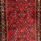 Orientteppich handgeknüpft Hamadan Läufer 400x85 cm