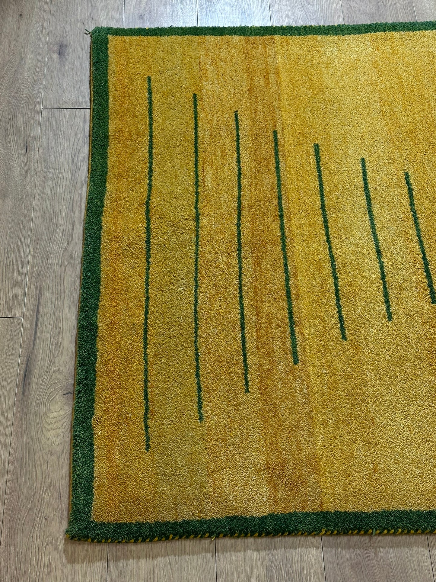 Moderner Gabbeh Teppich handgeknüpft 180x128 cm