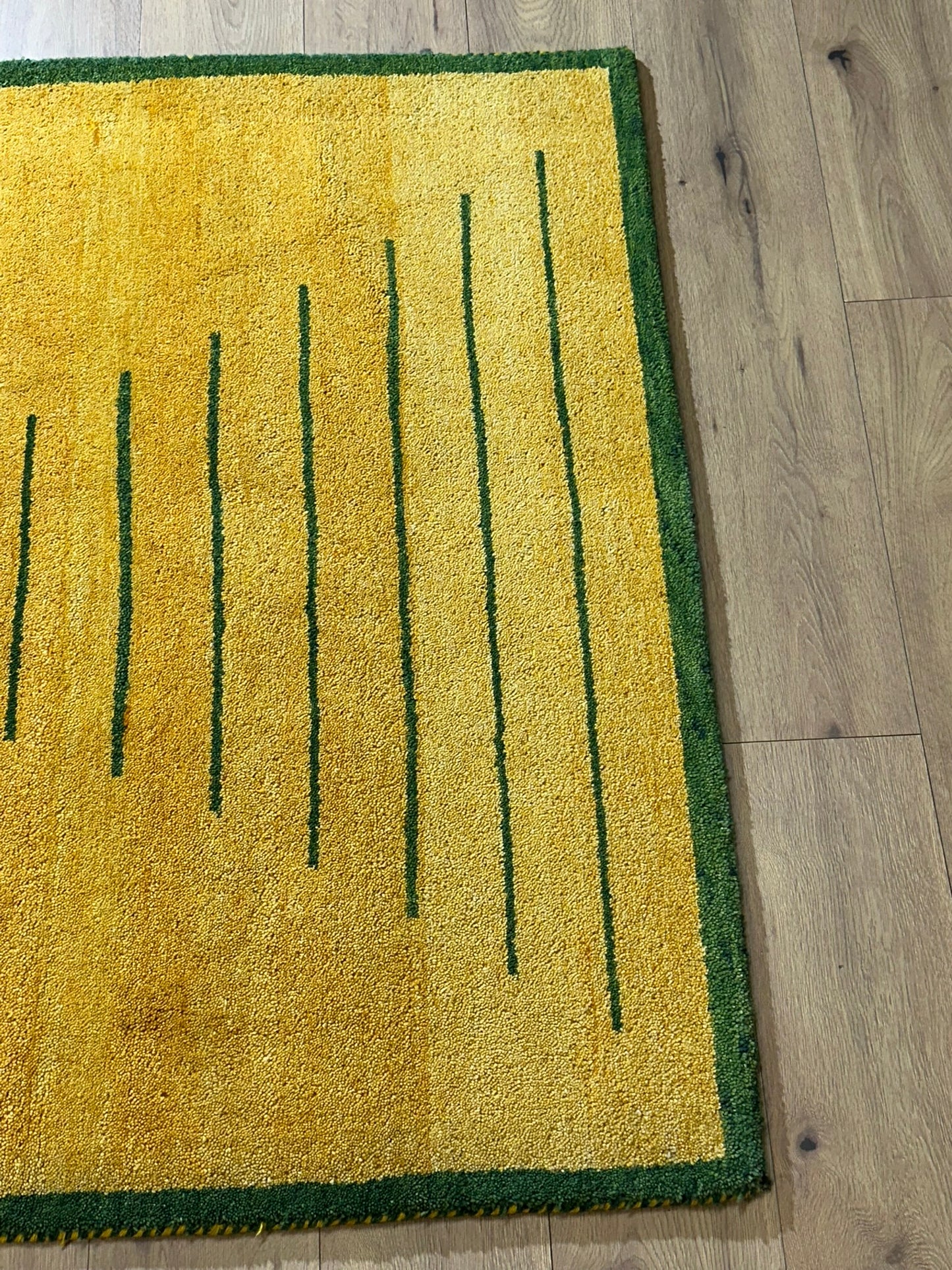 Moderner Gabbeh Teppich handgeknüpft 180x128 cm