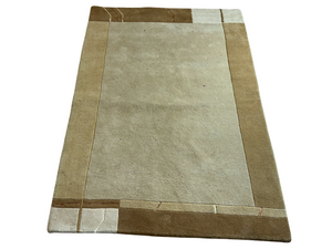 Moderner Gabbeh Teppich handgeknüpft 180x123 cm