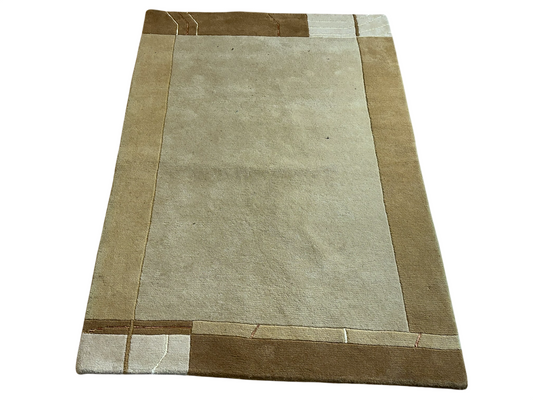 Moderner Gabbeh Teppich handgeknüpft 180x123 cm
