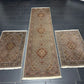 Orientteppich-Set handgeknüpft Täbriz Mahi 3-teilig (300x80 / 120x80 / 120x80 cm)