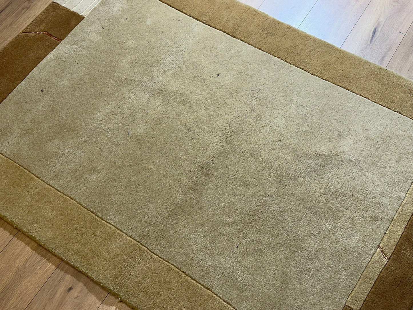 Moderner Gabbeh Teppich handgeknüpft 180x123 cm