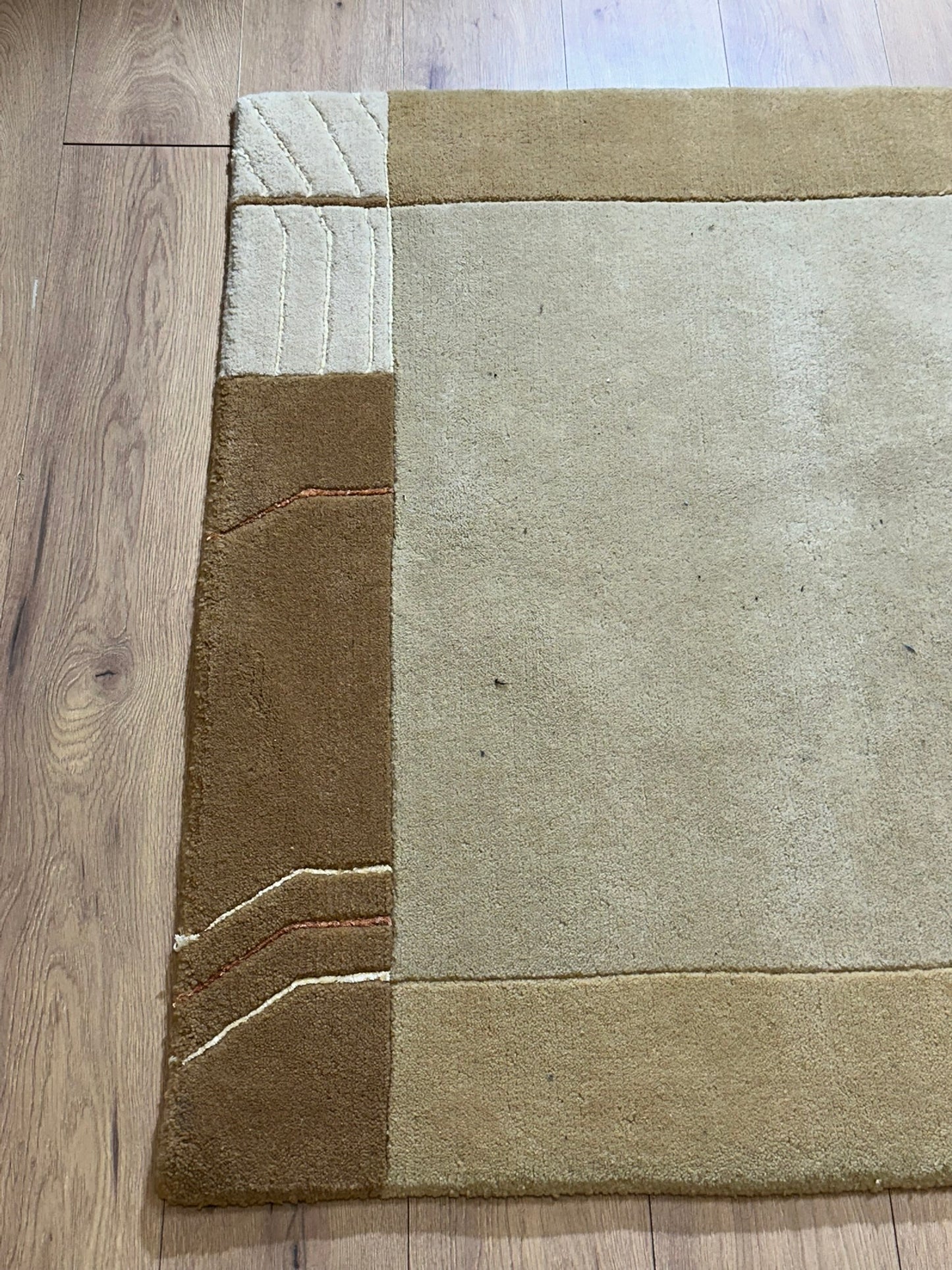 Moderner Gabbeh Teppich handgeknüpft 180x123 cm