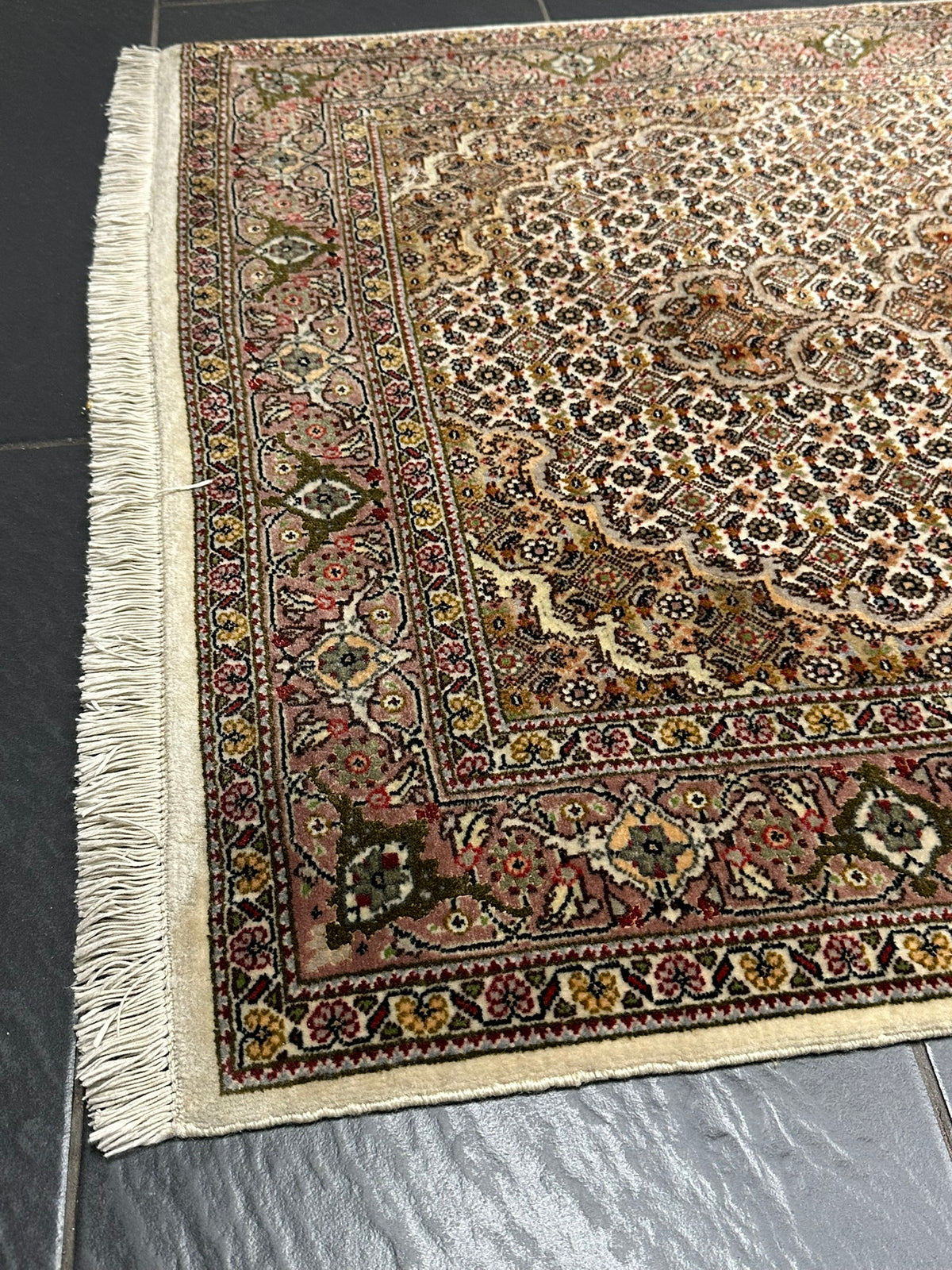 Orientteppich-Set handgeknüpft Täbriz Mahi 3-teilig (300x80 / 120x80 / 120x80 cm)