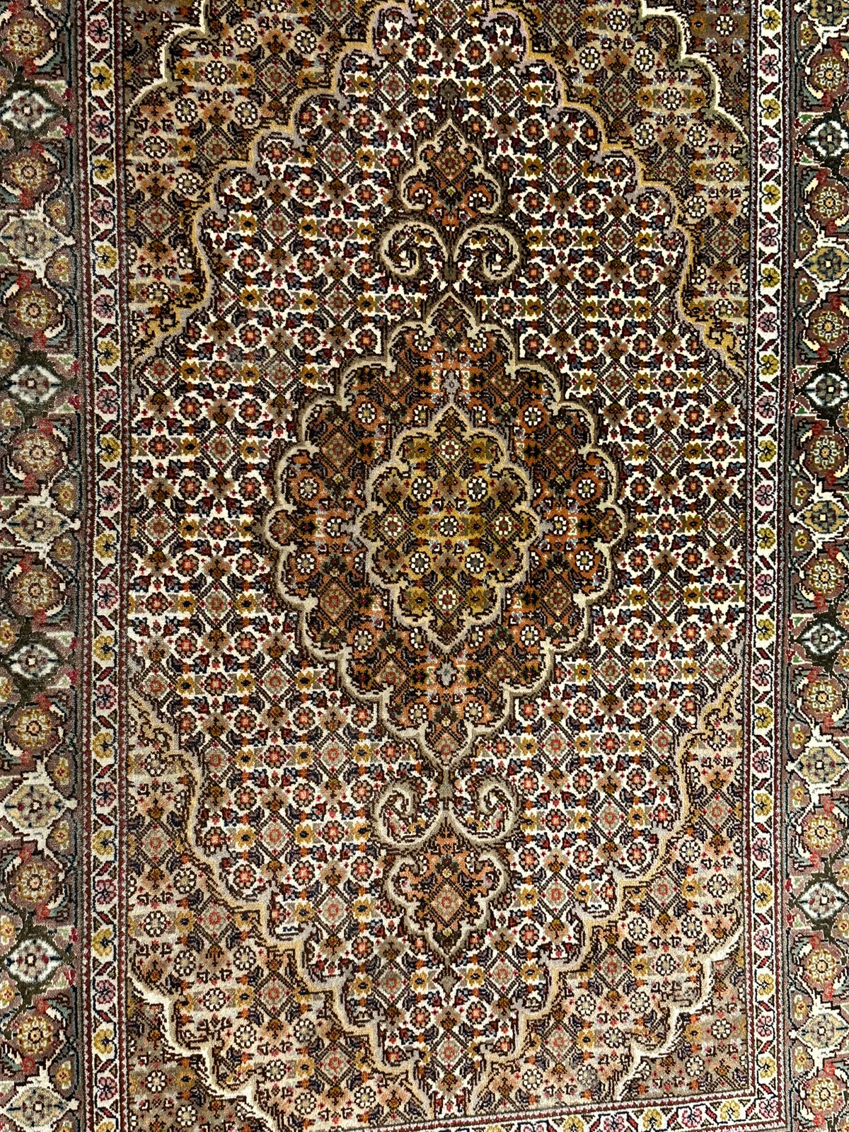 Orientteppich-Set handgeknüpft Täbriz Mahi 3-teilig (300x80 / 120x80 / 120x80 cm)