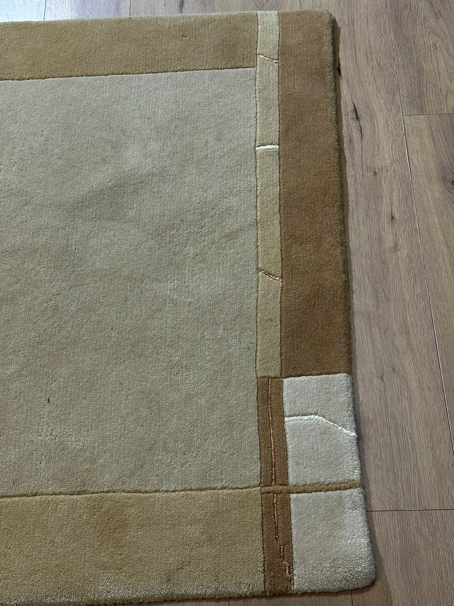 Moderner Gabbeh Teppich handgeknüpft 180x123 cm