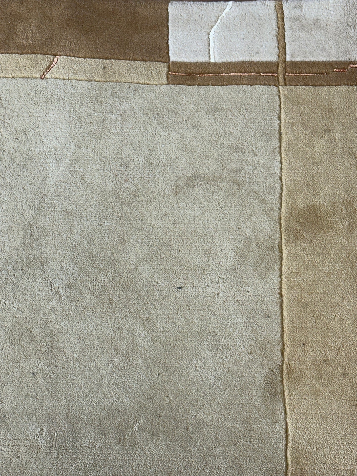 Moderner Gabbeh Teppich handgeknüpft 180x123 cm