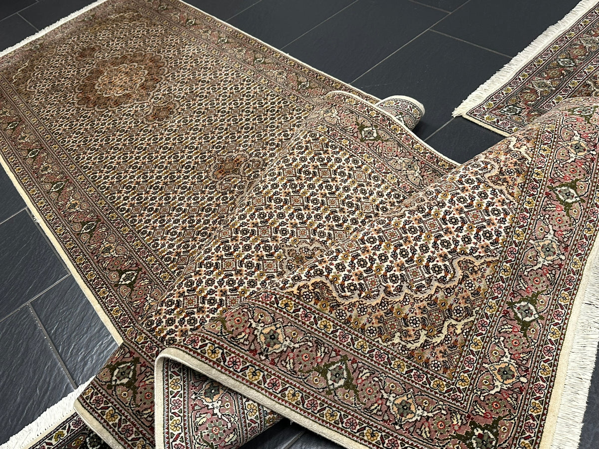 Orientteppich-Set handgeknüpft Täbriz Mahi 3-teilig (300x80 / 120x80 / 120x80 cm)