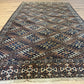 Antik Orientteppich handgeknüpft Buchara Jomut naturfarben  250x150 cm