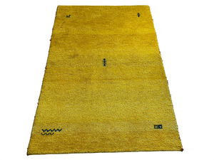Moderner Gabbeh Teppich handgeknüpft 180x122 cm