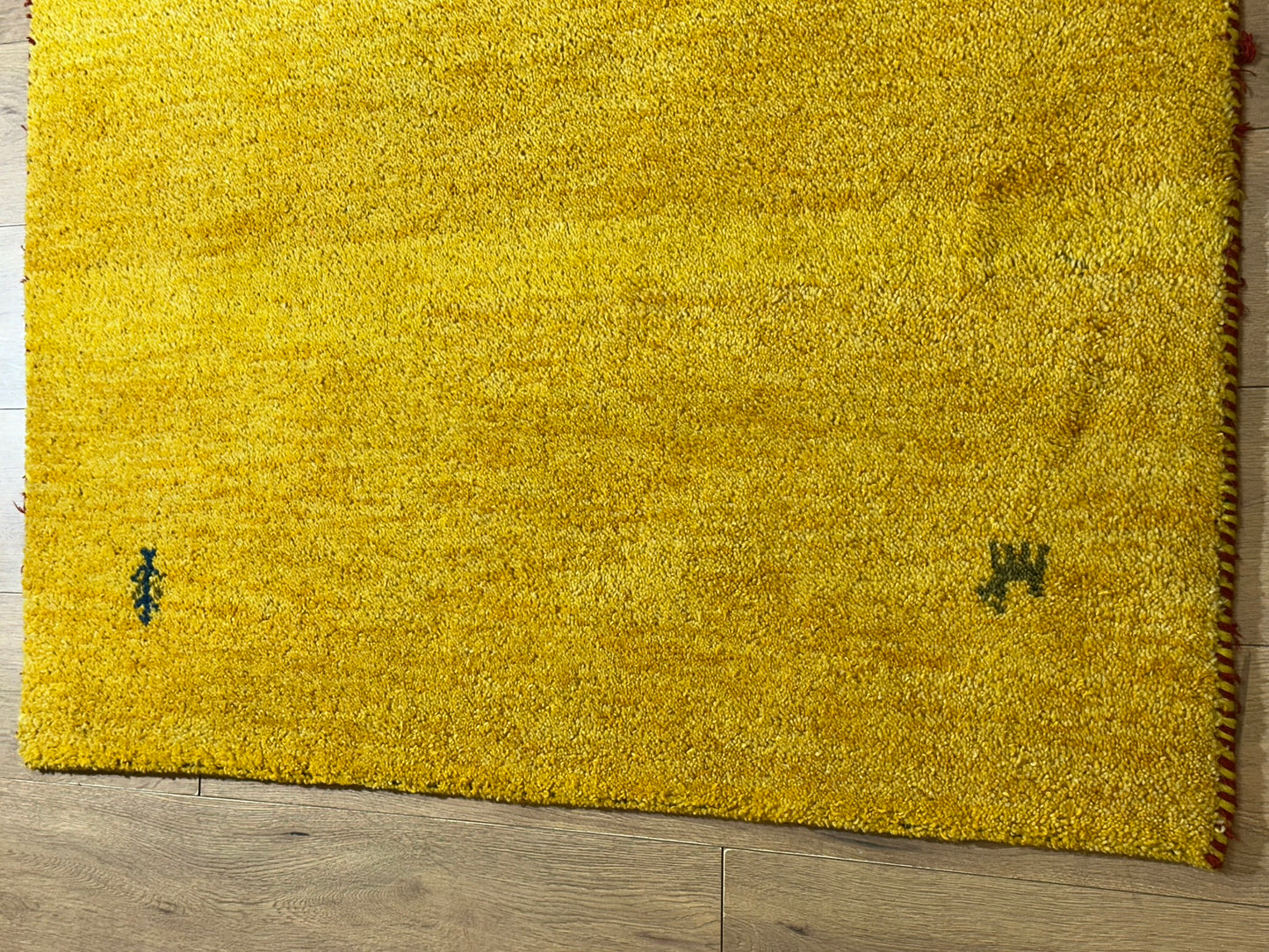 Moderner Gabbeh Teppich handgeknüpft 180x122 cm