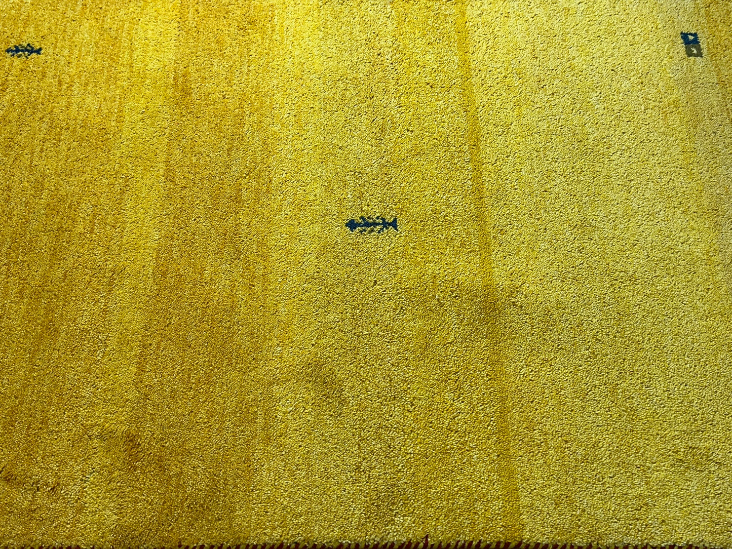 Moderner Gabbeh Teppich handgeknüpft 180x122 cm