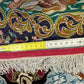 Handgeknüpfter Perserteppich Ghom Seide auf Seide Märchenteppich 85x120cm