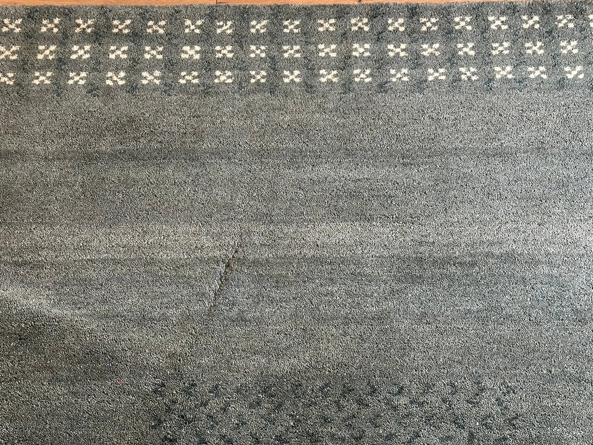 Moderner Gabbeh Teppich handgeknüpft 176x123 cm
