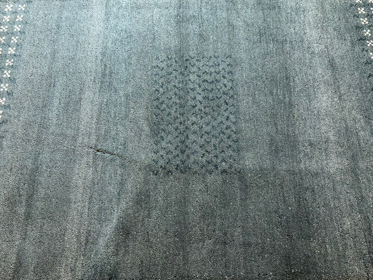 Moderner Gabbeh Teppich handgeknüpft 176x123 cm