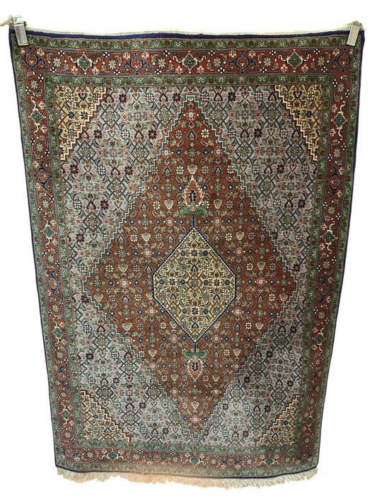 Orientteppich handgeknüpft Bidjar 167x115 cm