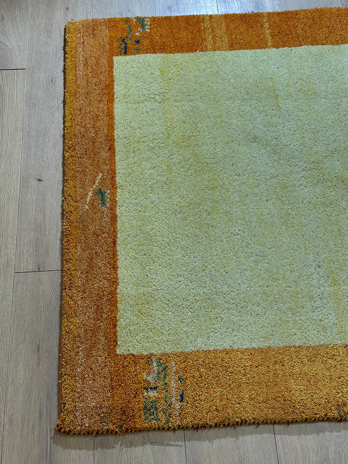 Moderner Gabbeh Teppich handgeknüpft 180x124 cm