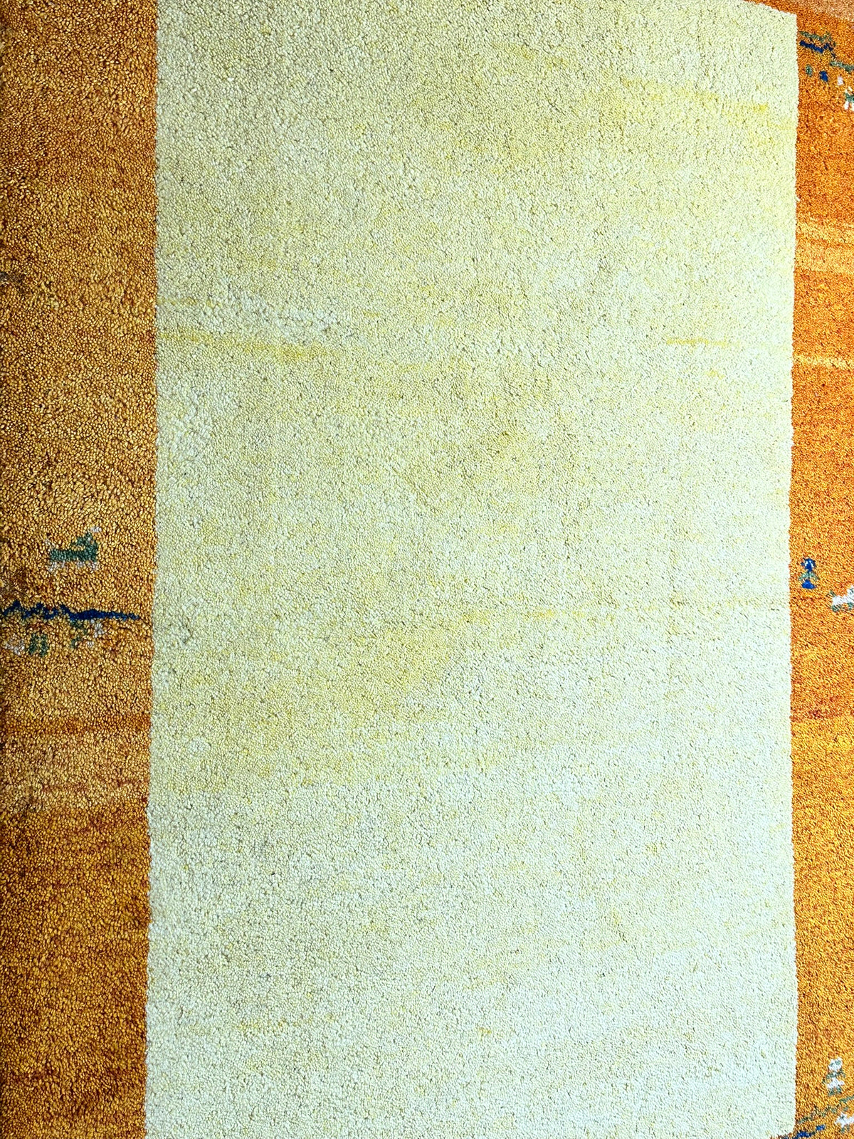 Moderner Gabbeh Teppich handgeknüpft 180x124 cm