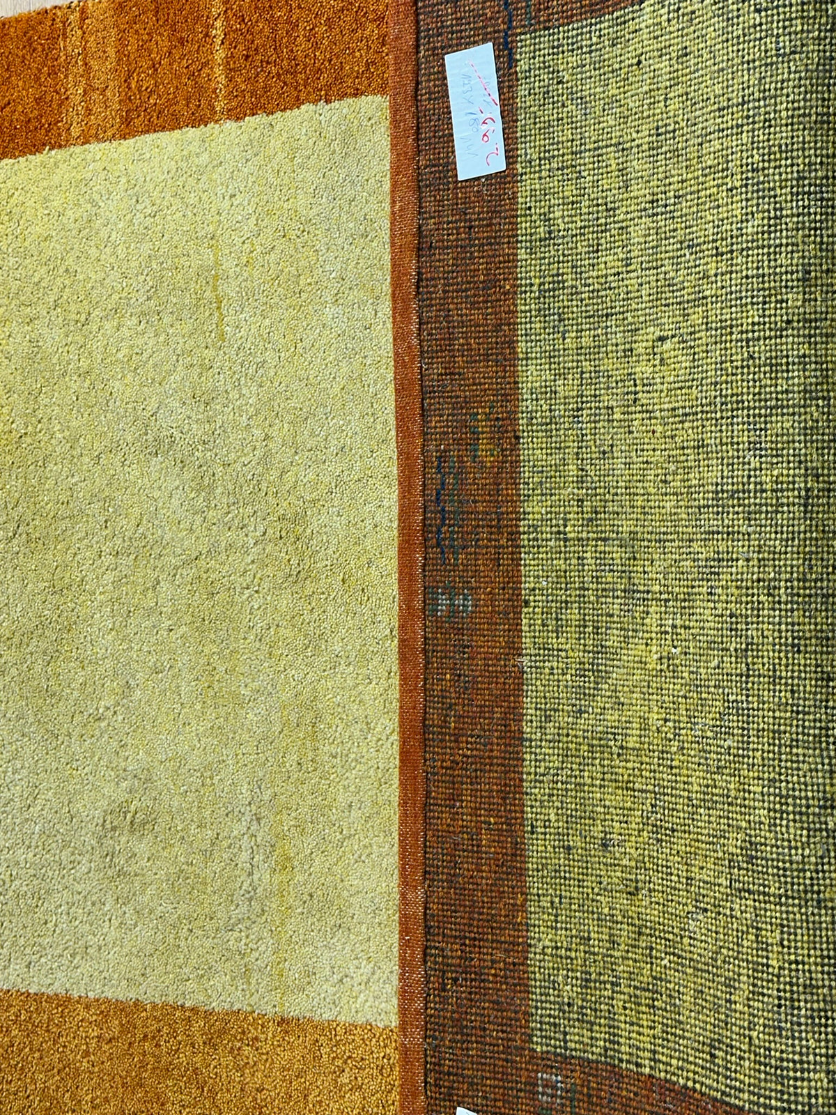 Moderner Gabbeh Teppich handgeknüpft 180x124 cm