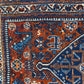 Antiker Orientteppich handgeknüpft Ghashghai 160x110 cm
