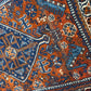 Antiker Orientteppich handgeknüpft Ghashghai 160x110 cm
