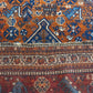 Antiker Orientteppich handgeknüpft Ghashghai 160x110 cm