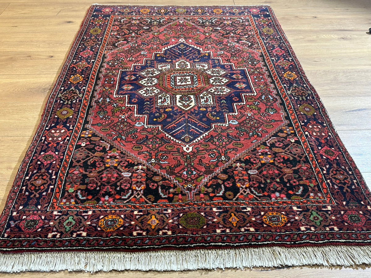 Orientteppich handgeknüpft Bidjar 150x100 cm