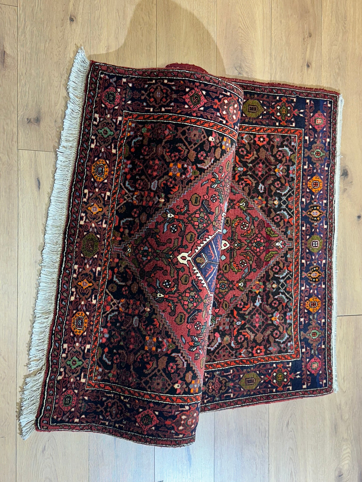 Orientteppich handgeknüpft Bidjar 150x100 cm