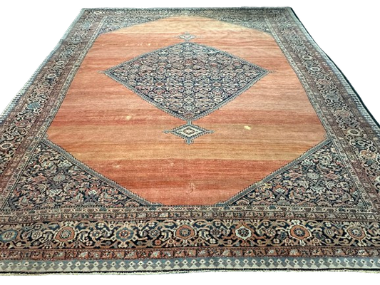 Antiker Perser Teppich Malayer 260X310cm Naturfarben 19 JH