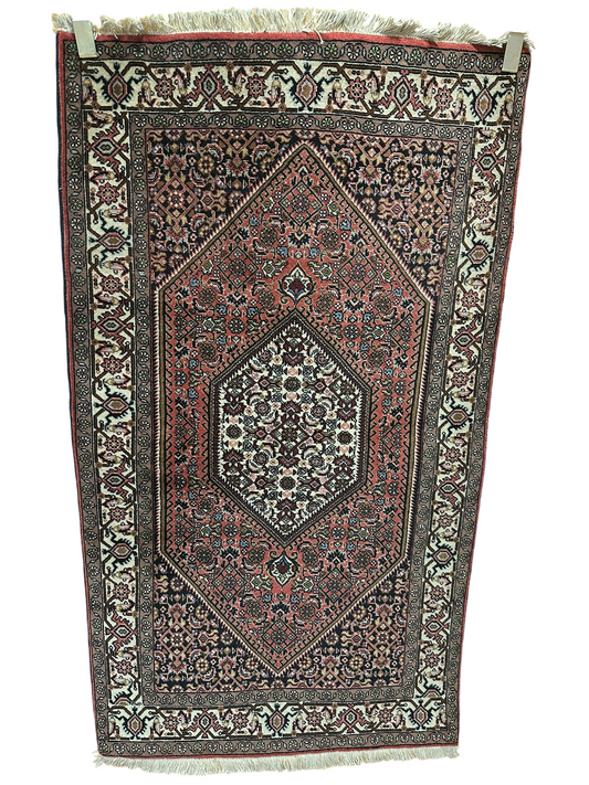 Orientteppich handgeknüpft Bidjar Zanjan 147x85 cm