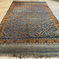 Antiker Orientteppich handgeknüpft Belutsch 197x115 cm