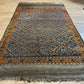 Antiker Orientteppich handgeknüpft Belutsch 197x115 cm
