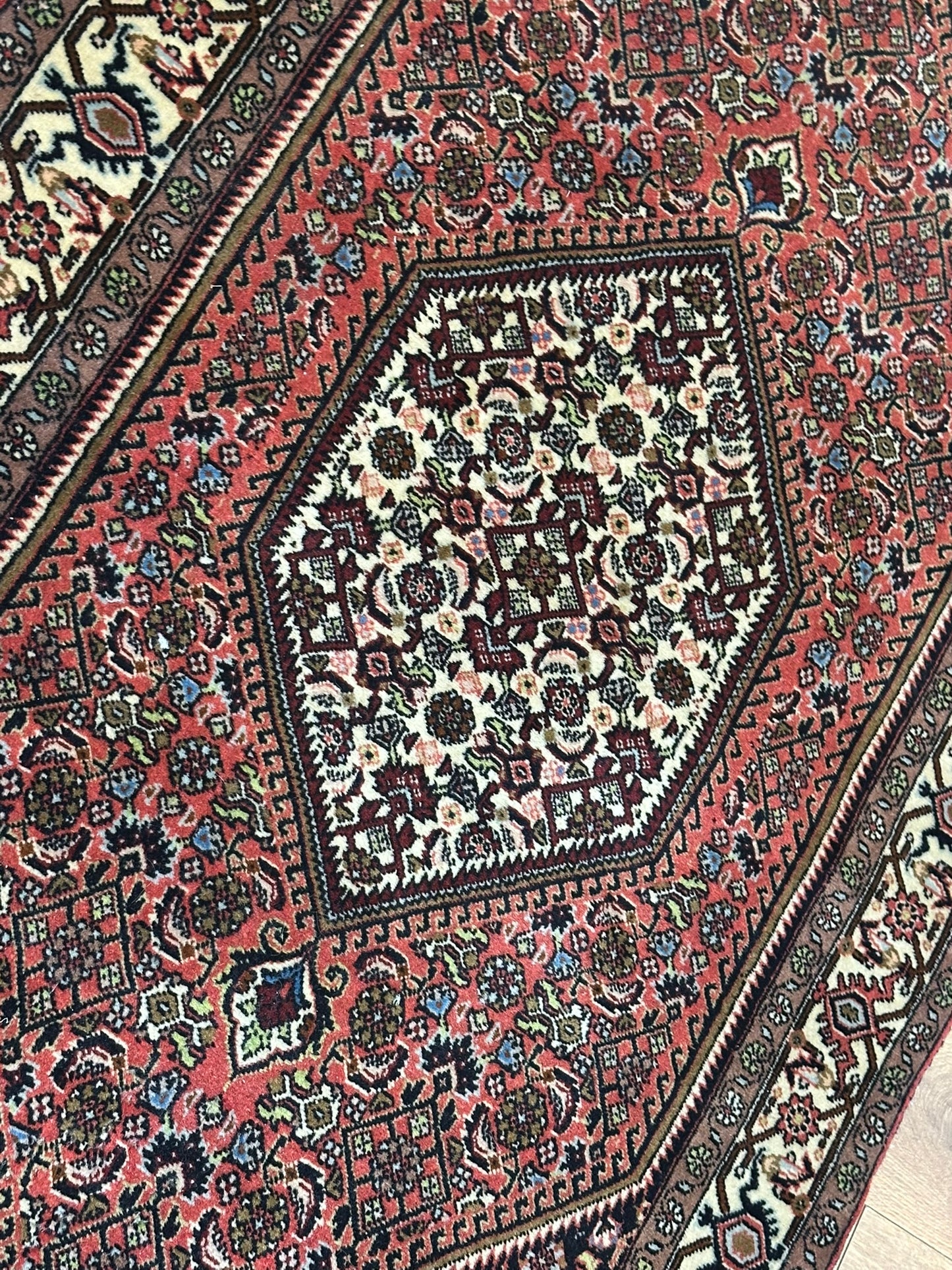 Orientteppich handgeknüpft Bidjar Zanjan 147x85 cm