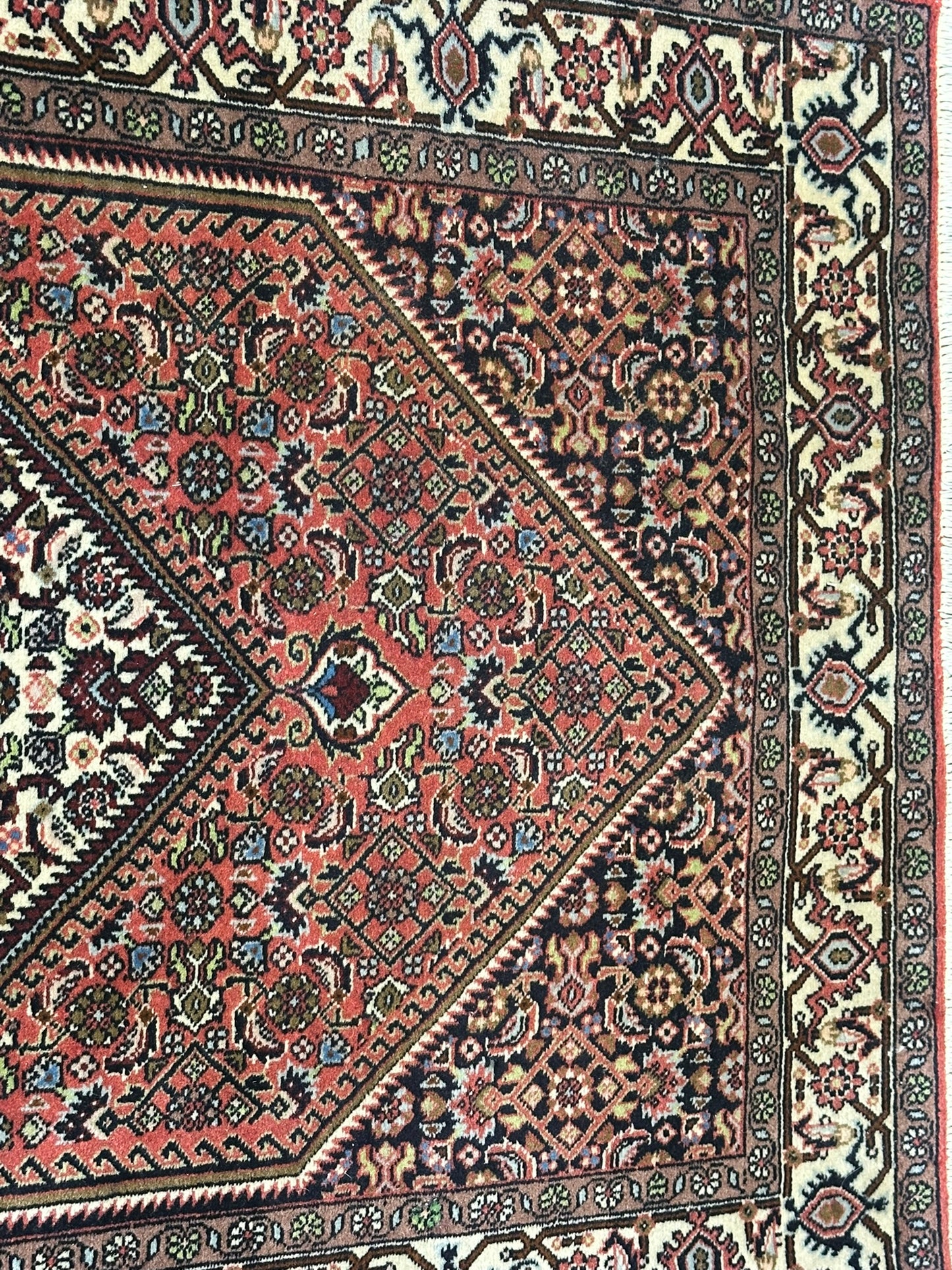 Orientteppich handgeknüpft Bidjar Zanjan 147x85 cm