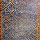Antiker Orientteppich handgeknüpft Belutsch 197x115 cm