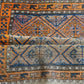 Antiker Orientteppich handgeknüpft Belutsch 197x115 cm