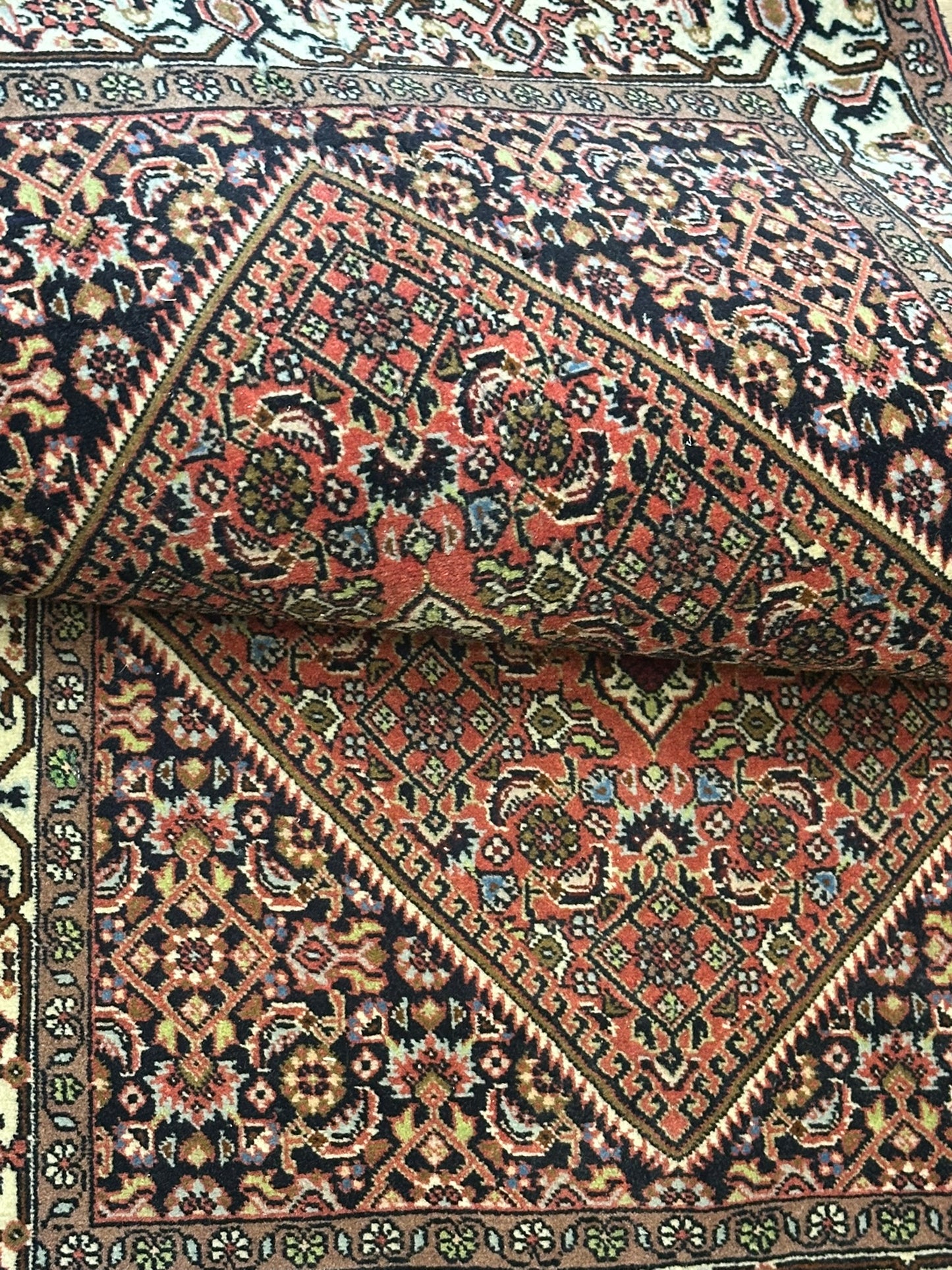 Orientteppich handgeknüpft Bidjar Zanjan 147x85 cm