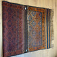 Antiker Orientteppich handgeknüpft Belutsch 197x115 cm
