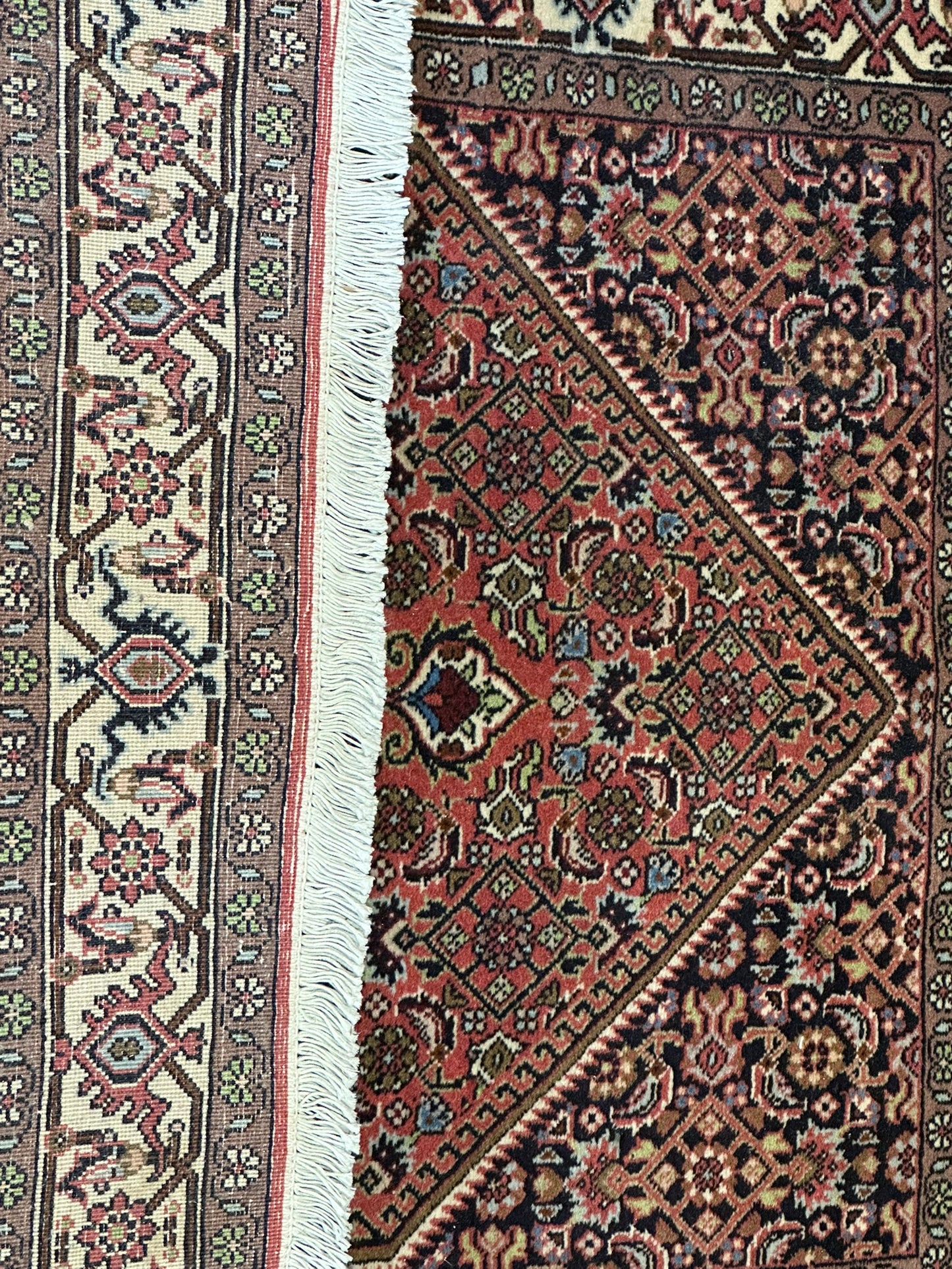 Orientteppich handgeknüpft Bidjar Zanjan 147x85 cm