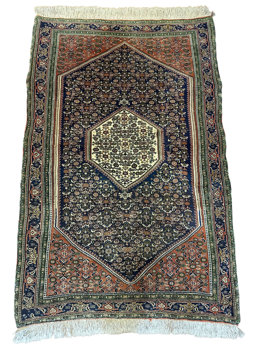 Orientteppich handgeknüpft Bidjar 175x116 cm